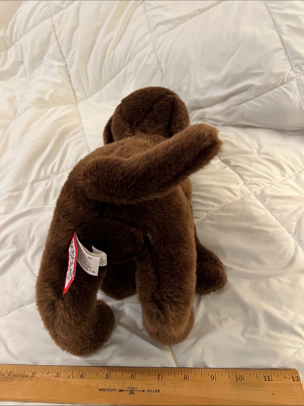 Douglas Brown Plush Chocolate Lab Puppy Stuffed Animal - Soft Cuddly Dog Toy - Picture 9 of 9